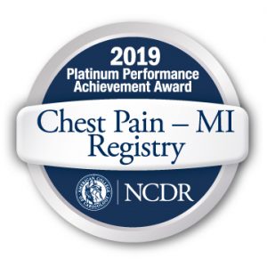Chest Pain MI Registry Award - Platinum